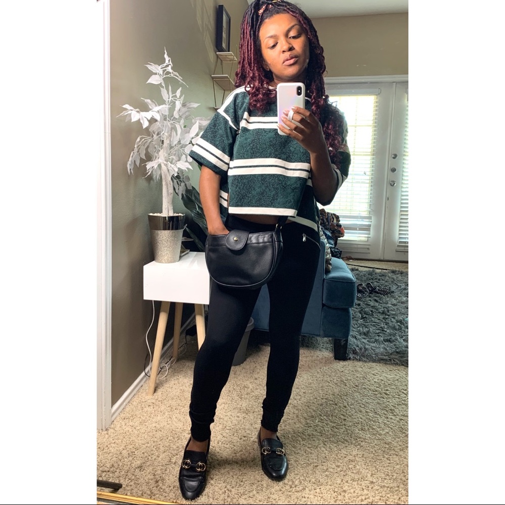 Styled! OUTFIT Bundle TopShop Crop Zara Pant Bag